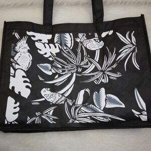 VANS Off The Wall Tropical Bird Print Shopping Bag